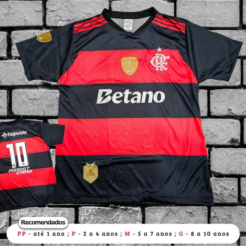 Camisa infantil do Flamengo