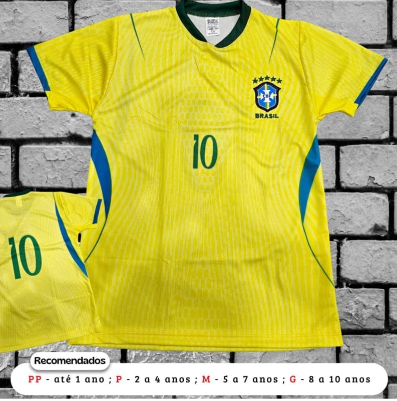 Camisa Infantil do Brasil